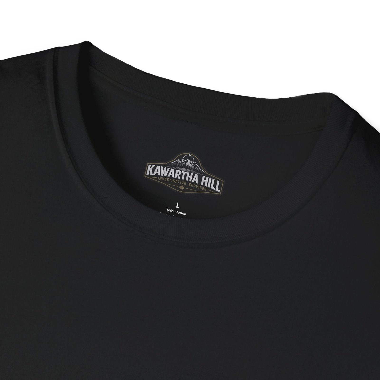 Kawartha Hill Investigative Services Graphic Tee Black - Image 3
