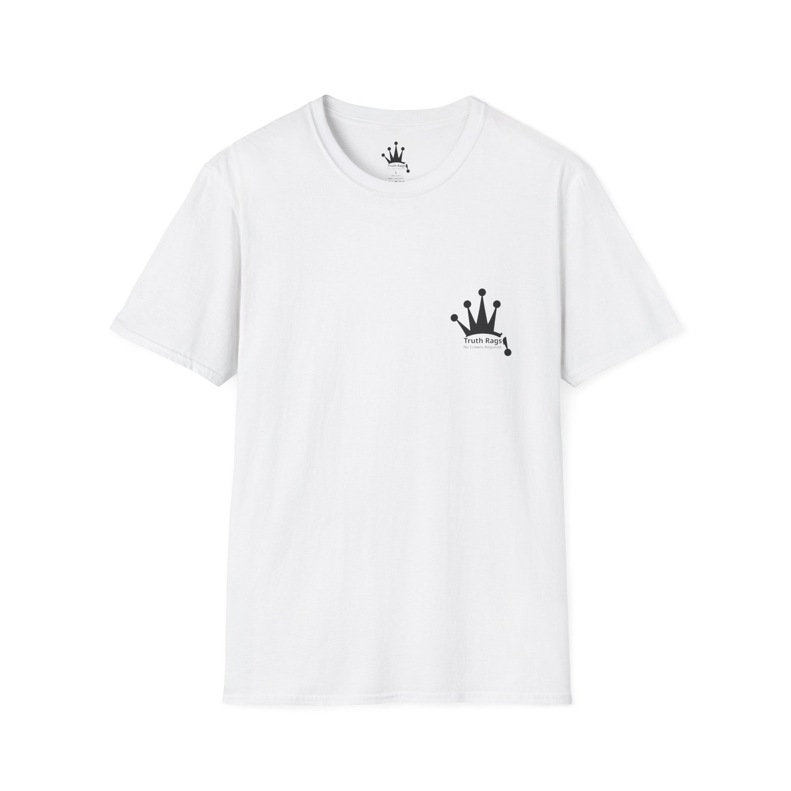 Democracy On The Rocks. Graphic Tee Black - Image 2