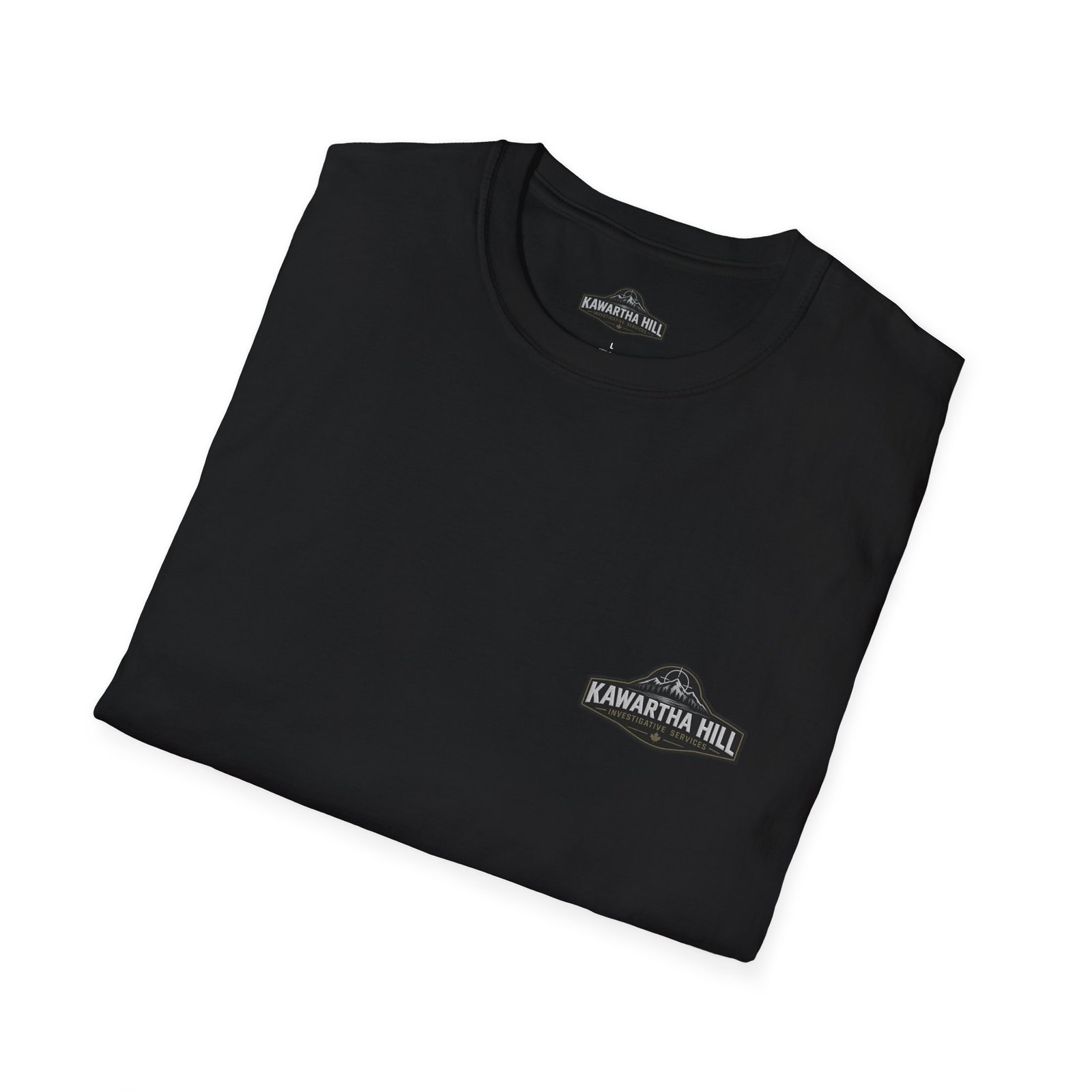 Kawartha Hill Investigative Services Graphic Tee Black - Image 4